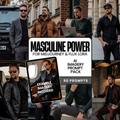 50+ Masculine Power MidJourney Prompt Pack