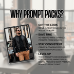 50+ Masculine Power MidJourney Prompt Pack