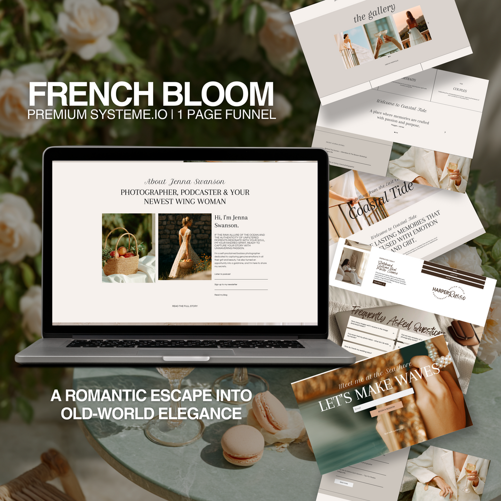 French Bloom Systeme.io Funnel