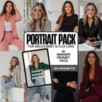 50+ Portrait MidJourney Prompt Pack