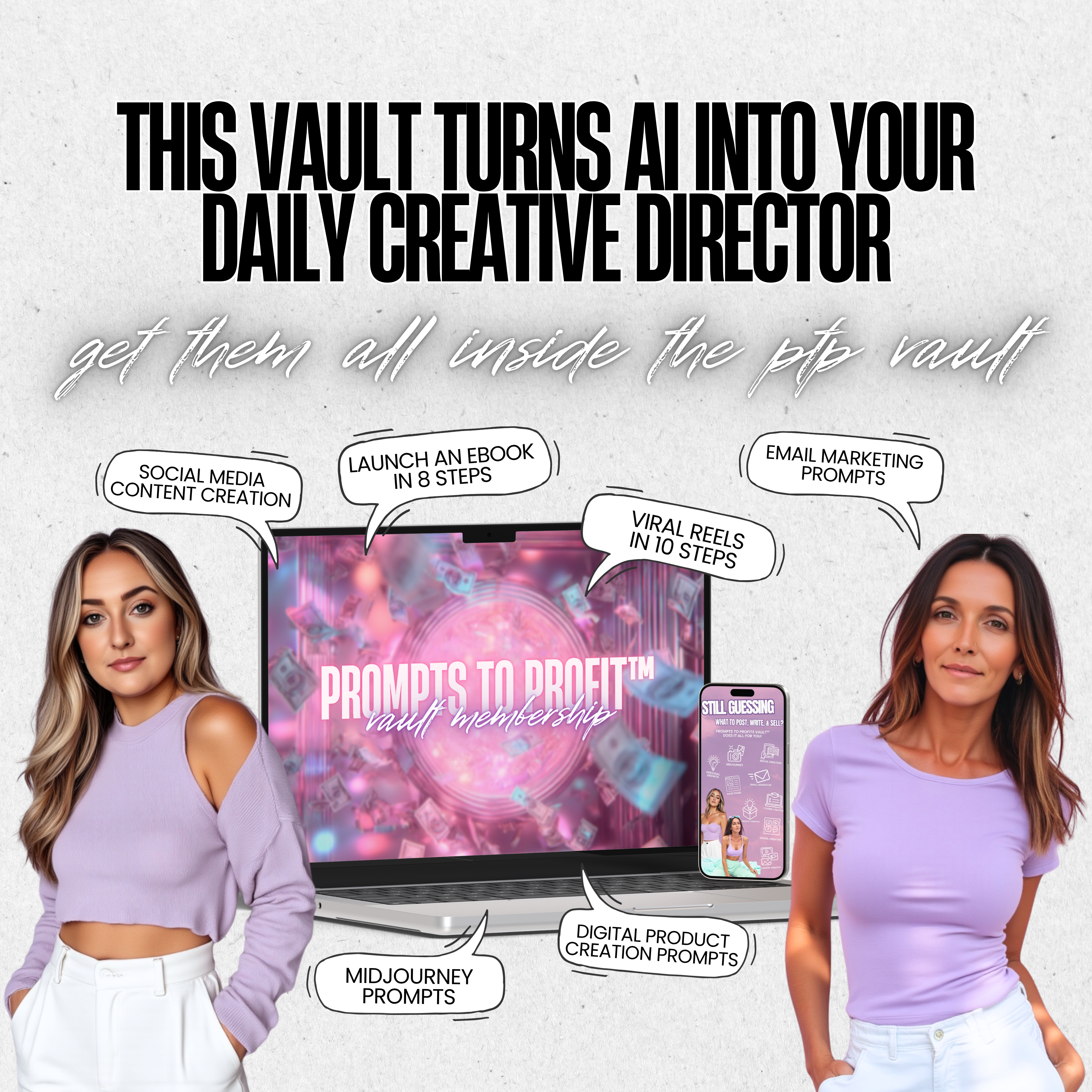 50+ Portrait MidJourney Prompt Pack