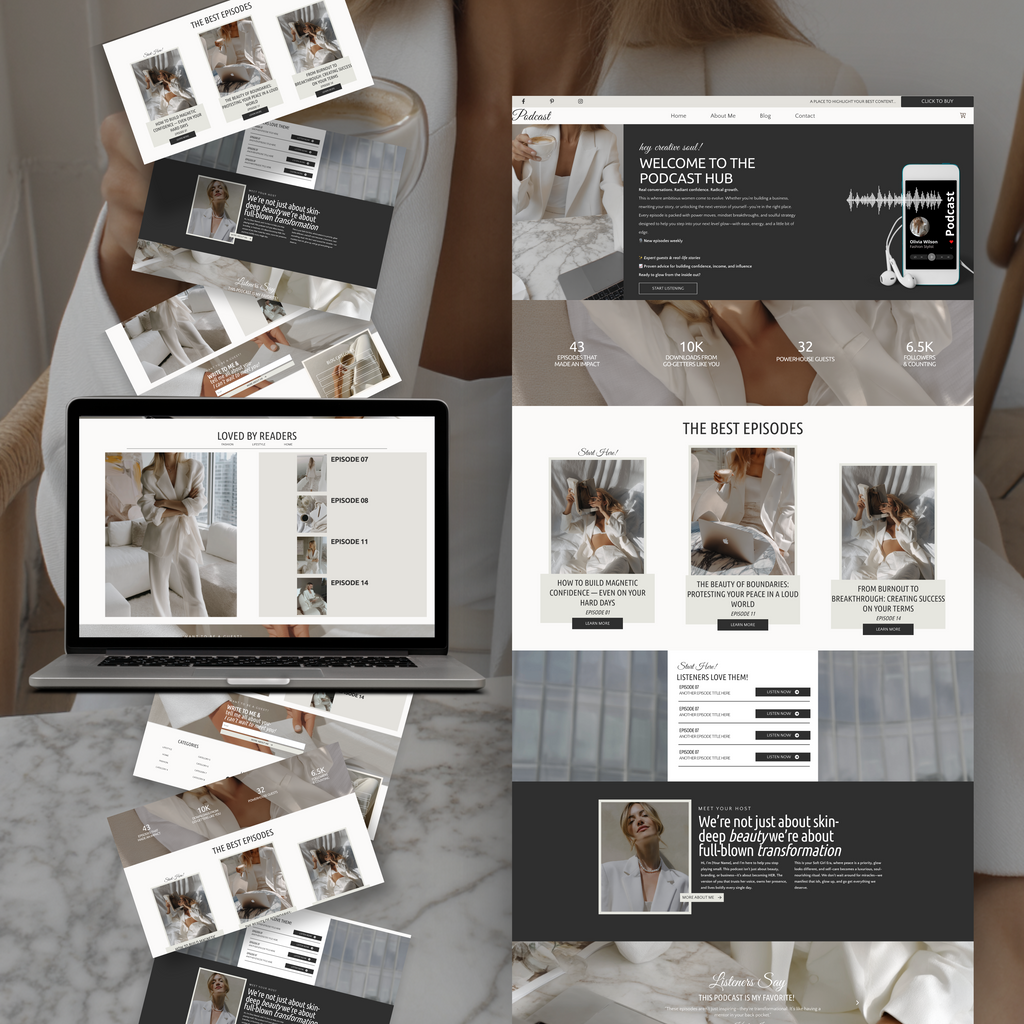 The Minimal CEO Podcast Systeme.io Funnel