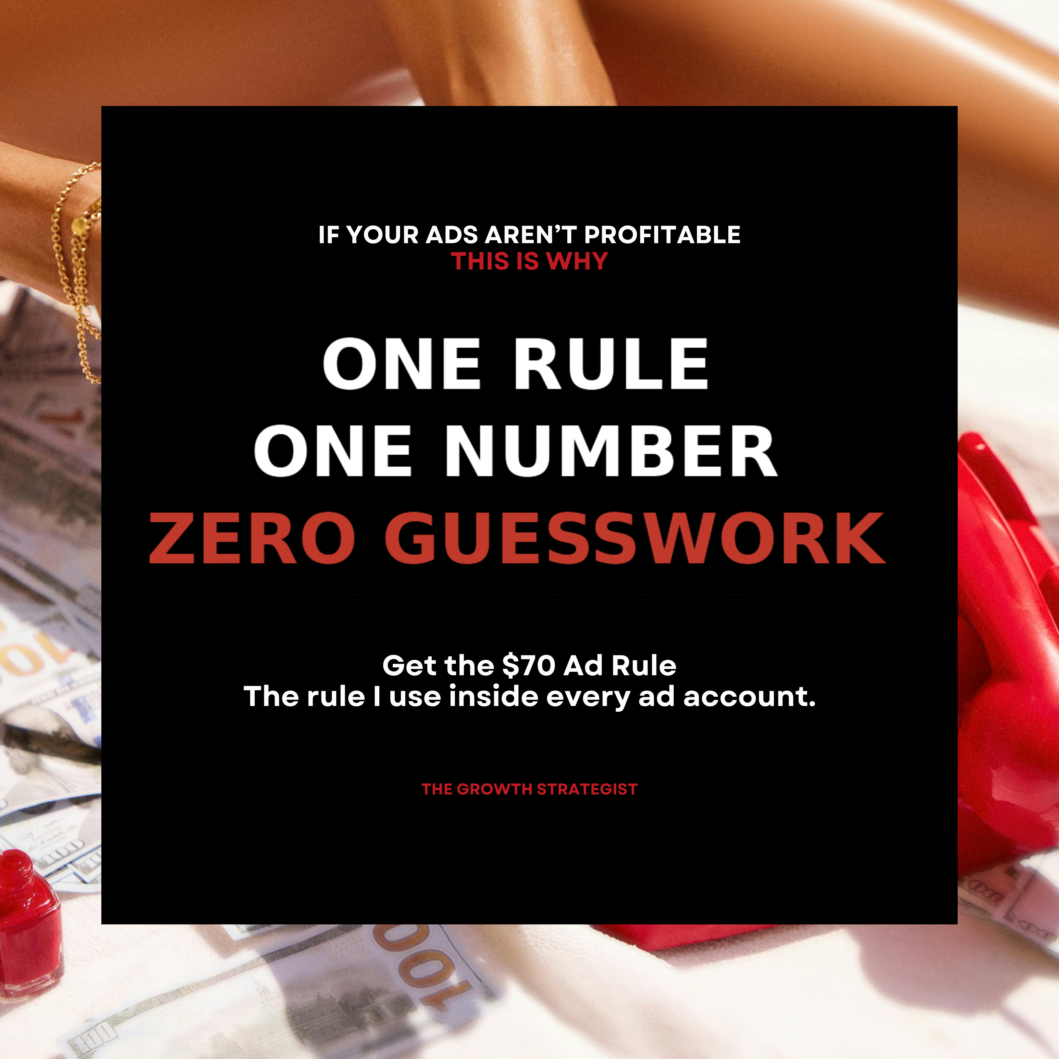 The $70 Rule > Your No-BS Ad Kill Switch