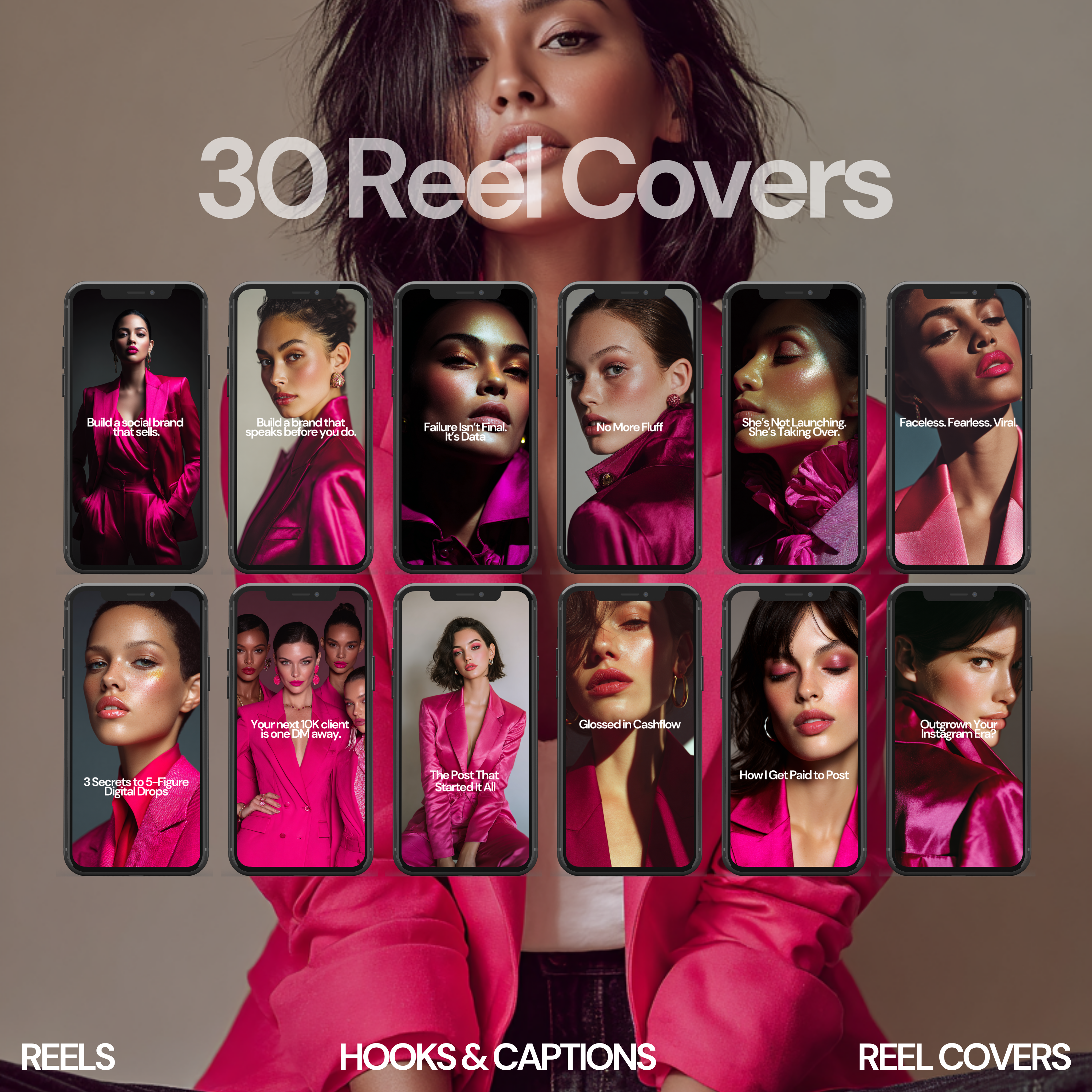 Glossed In Power | 30-Day Luxury Content System