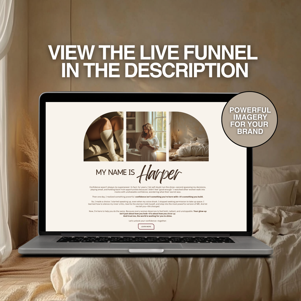 Full Bloom Boho Systeme.io Funnel