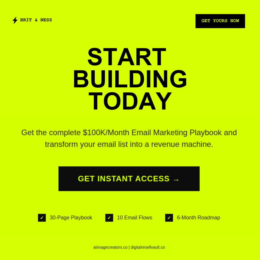 $100K/Month Email Marketing Playbook
