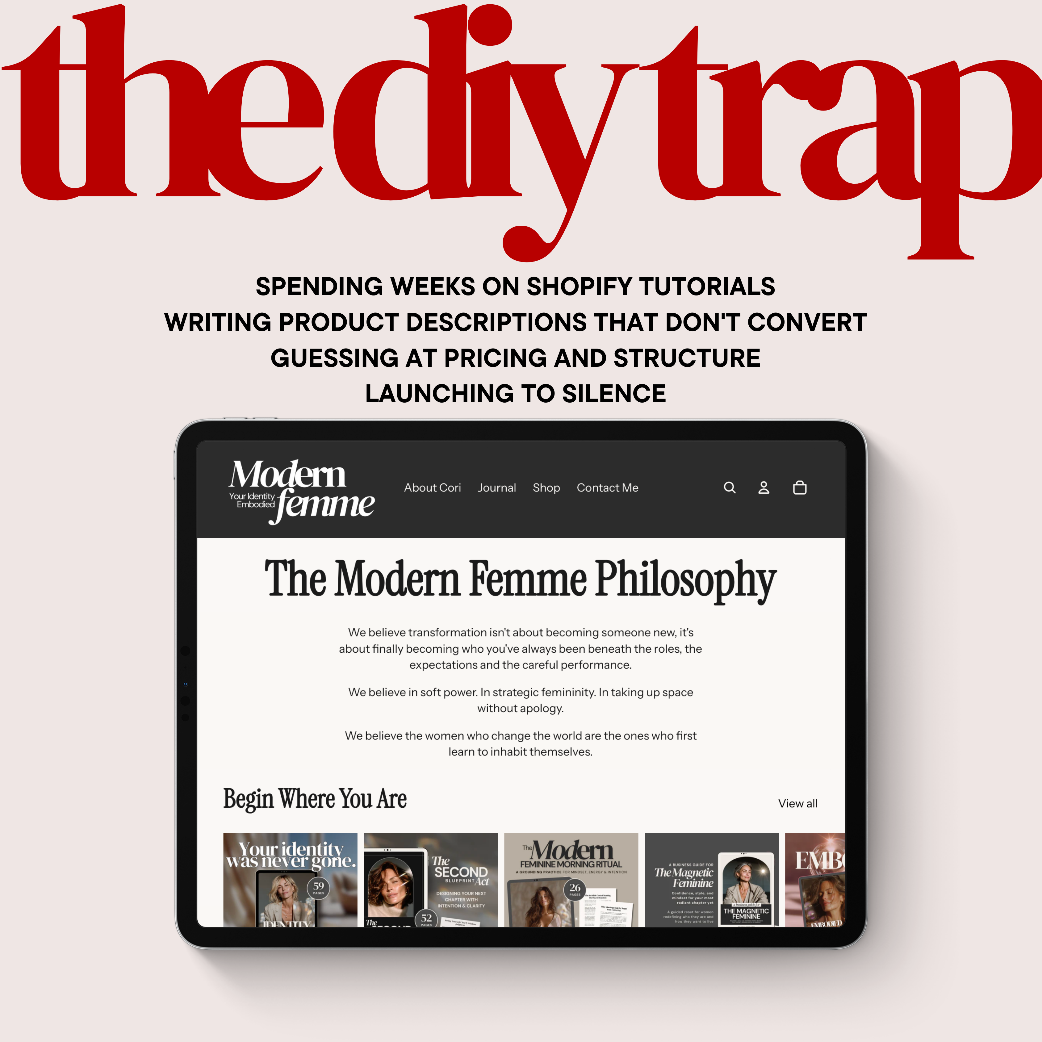 We Build Your Brand | Modern Femme Case Study