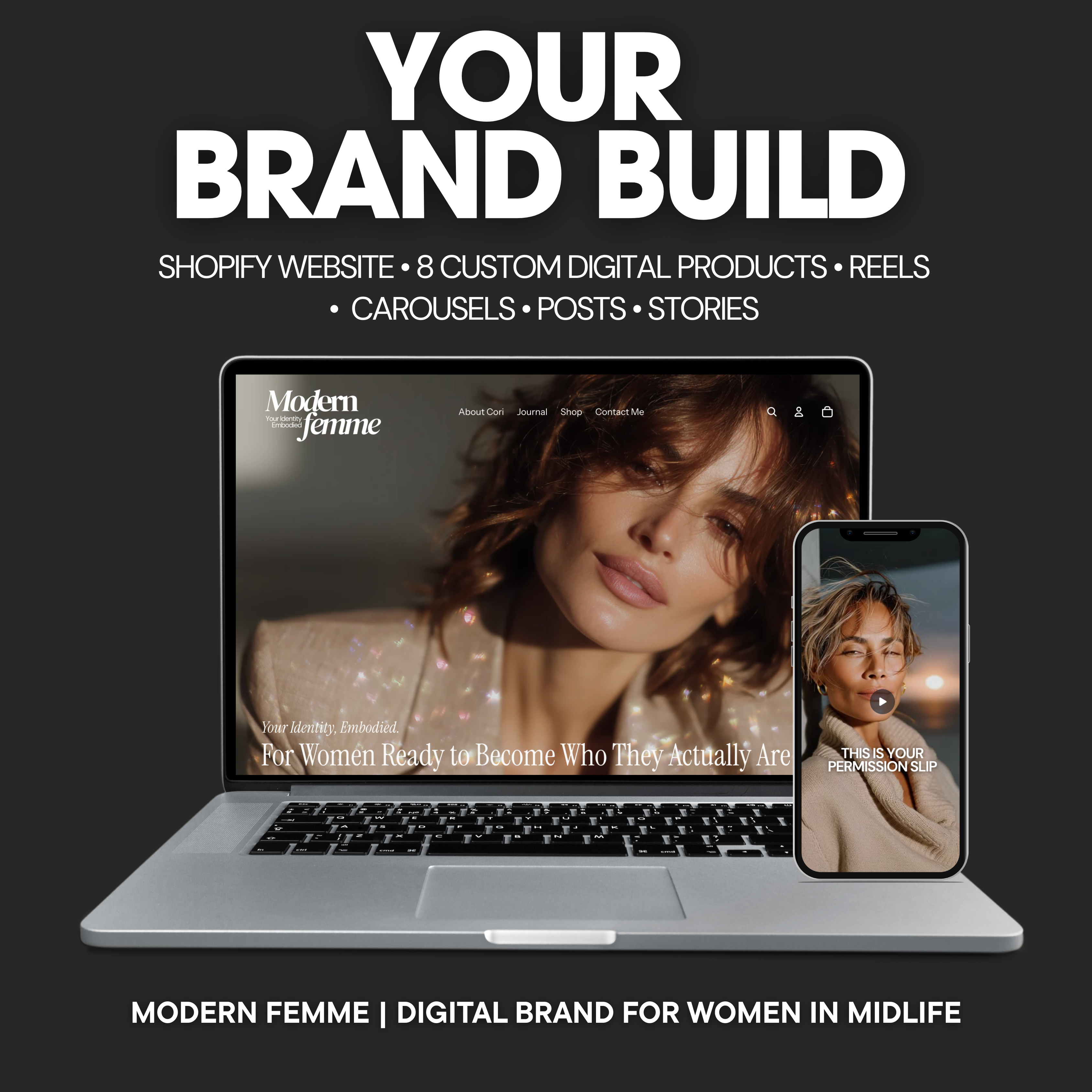 We Build Your Brand | Modern Femme Case Study
