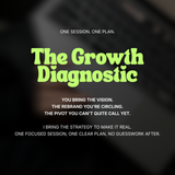 Growth Diagnostic. One Session. One Clear Plan.