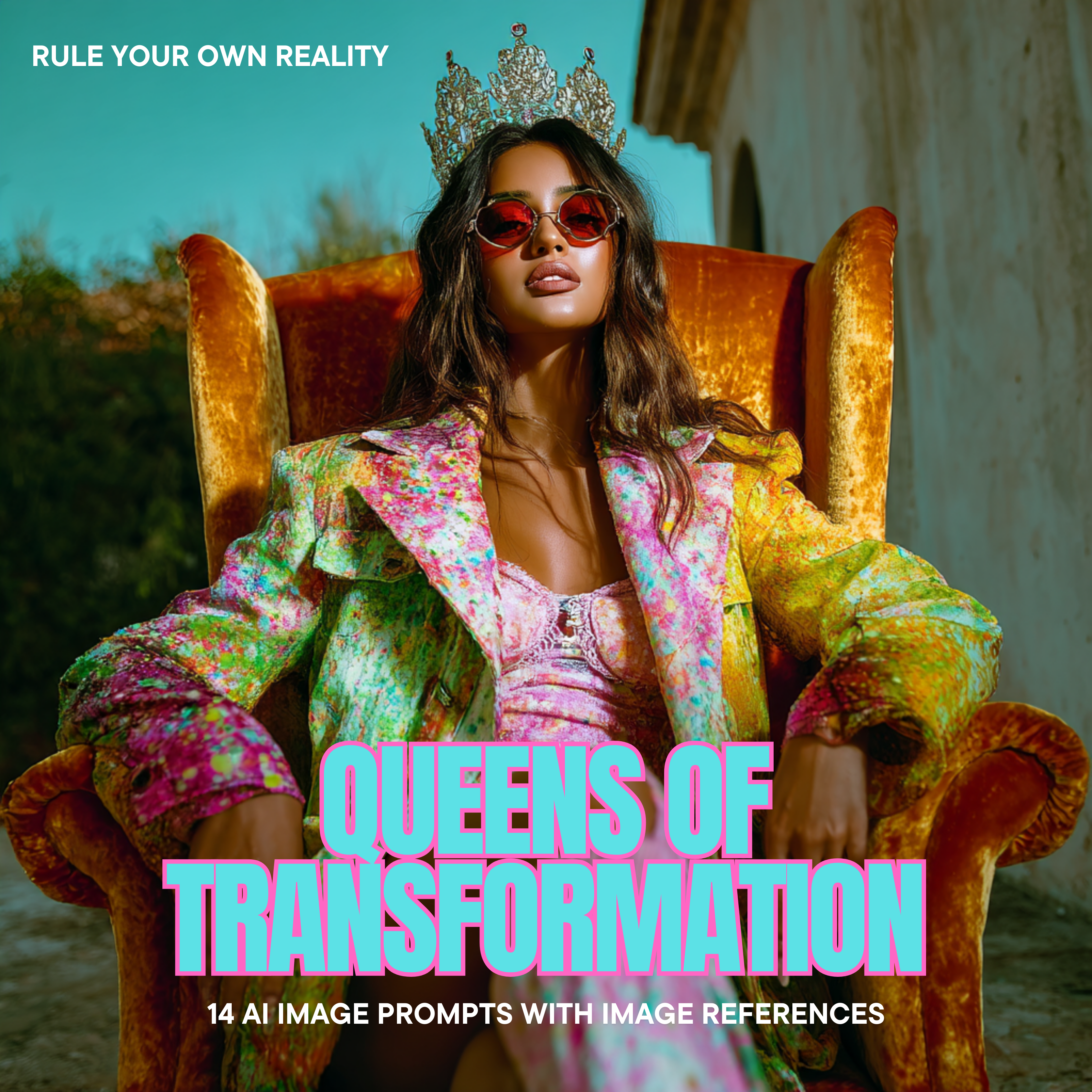 Queens of Transformation AI Image Prompt Pack