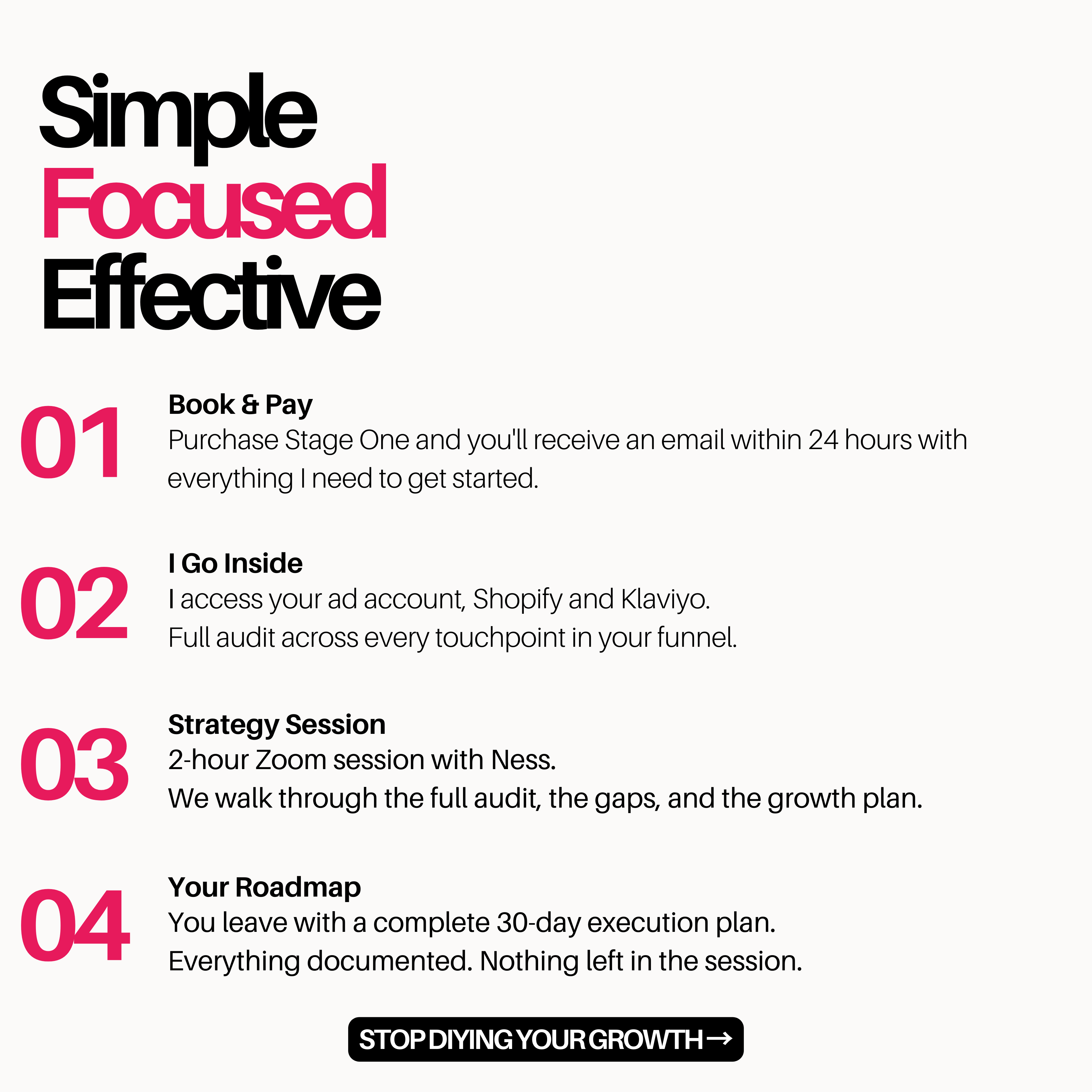 Meta Growth Strategy Stage One | 30-day Execution Strategy