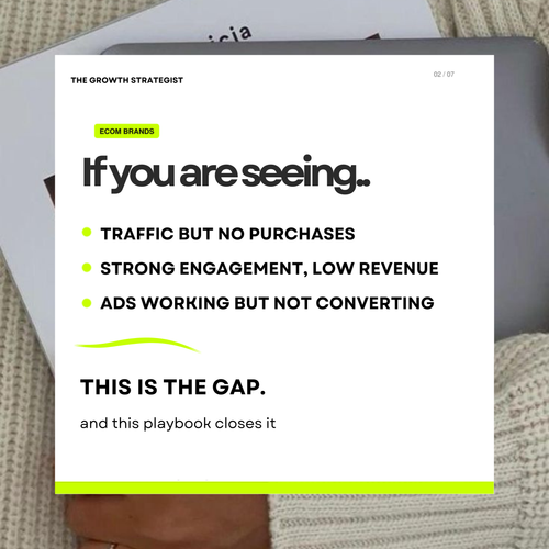 The Conversion Playbook > High Traffic > Low Sales