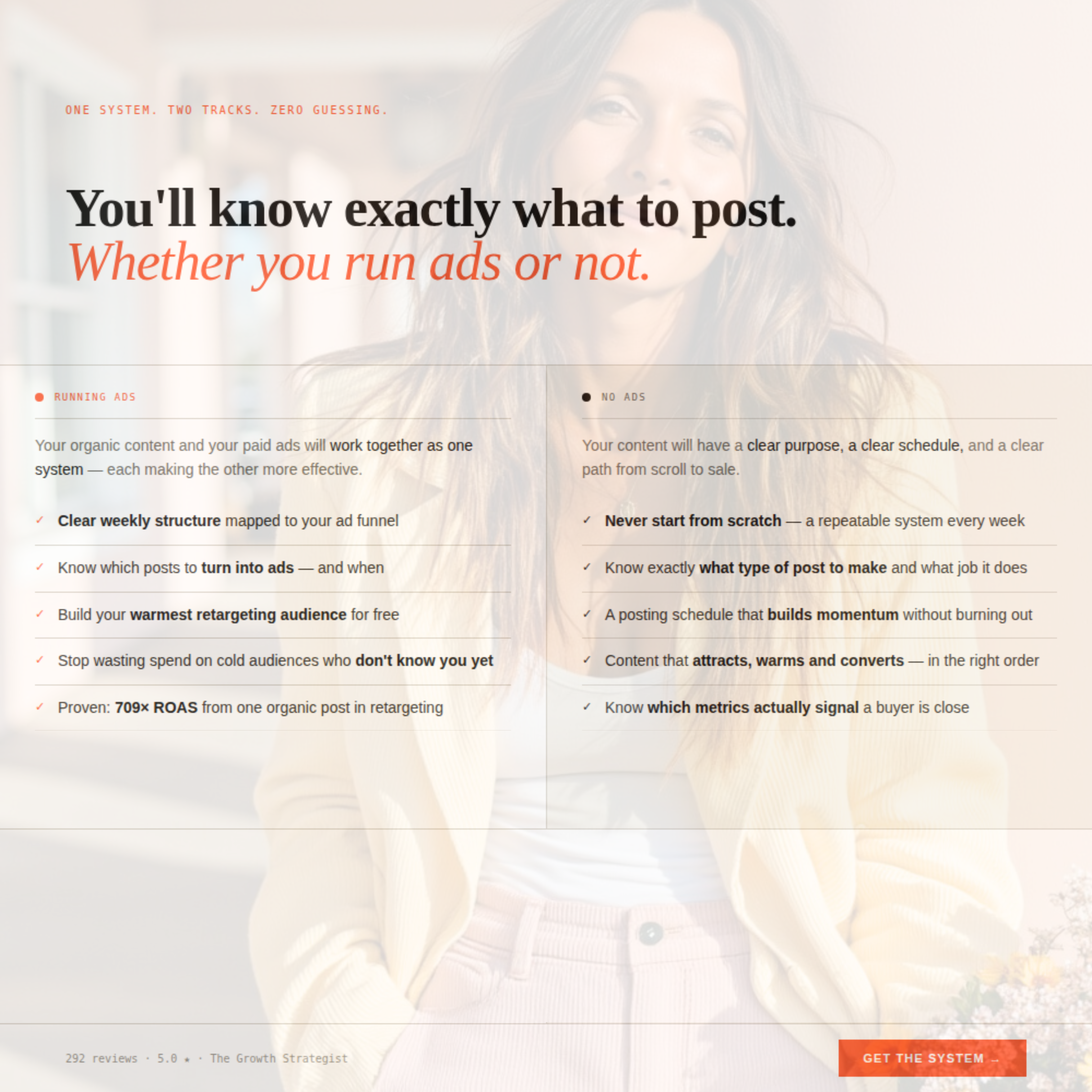 The Organic + Ads Content System