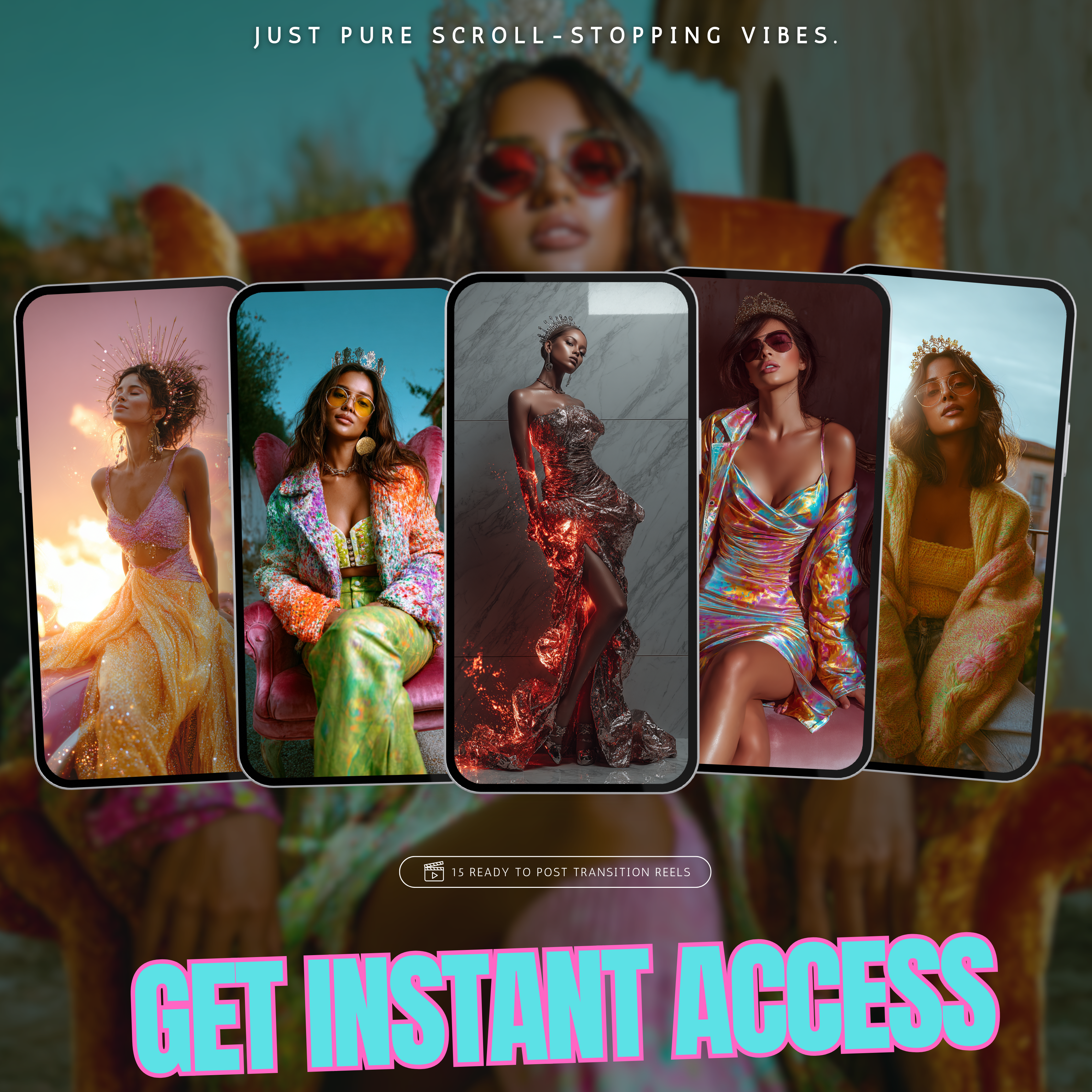 Queens of Transformation Reels Pack