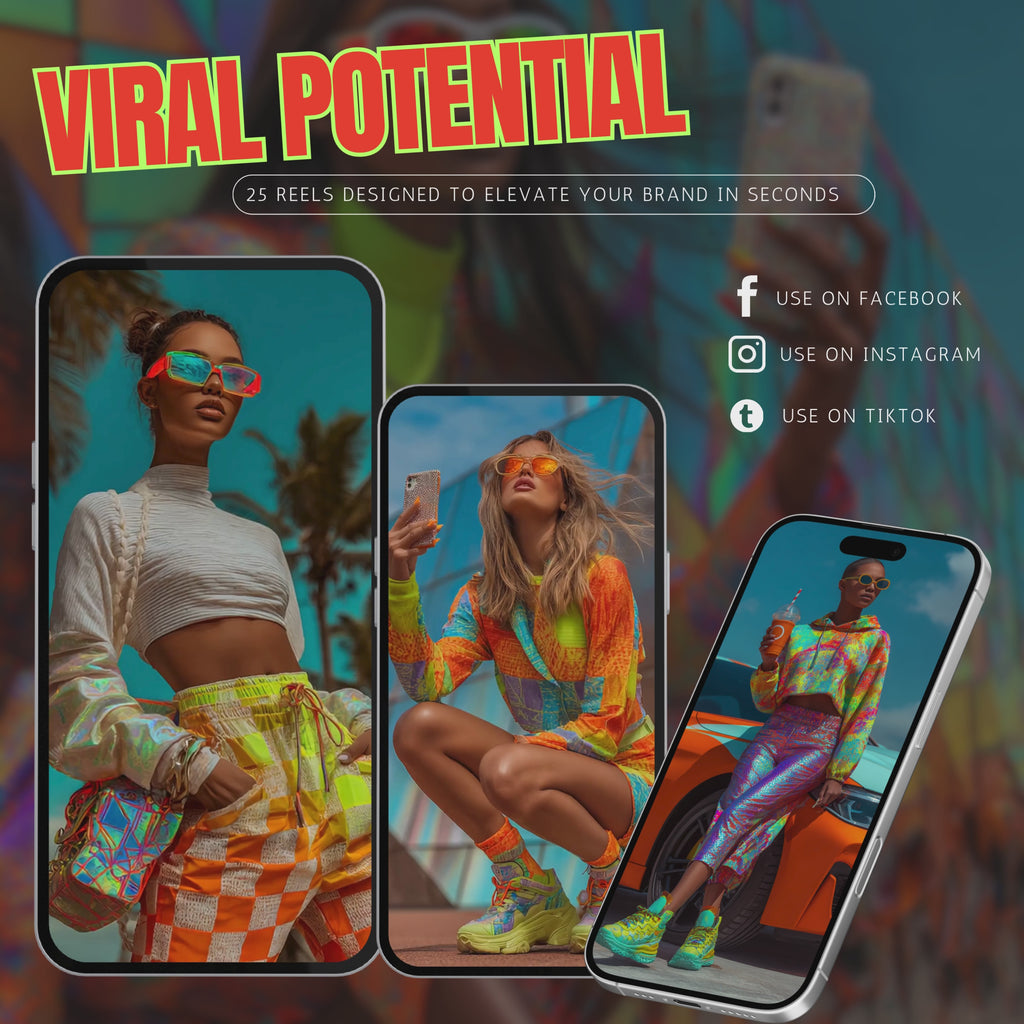 Neon Mirage Reels Pack